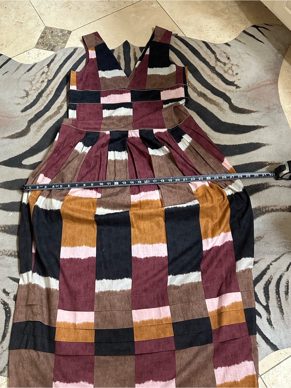 Marni Deep V-Neck Maxi Dress - Picture 15 of 15
